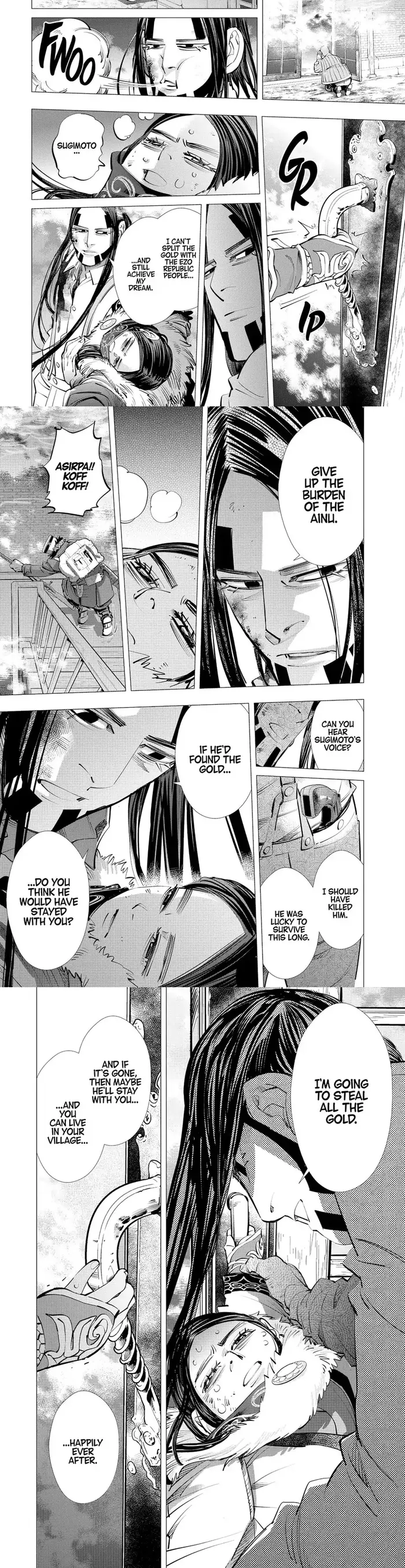 Golden Kamuy Chapter 258 image 5_optimized